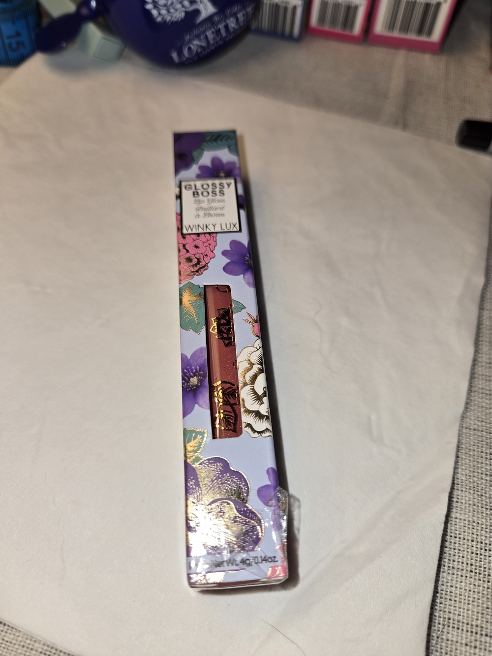 Winky Lux “Glossy Boss” Lip Gloss – Meow, High‑Shine Mauve‑Pink Gloss